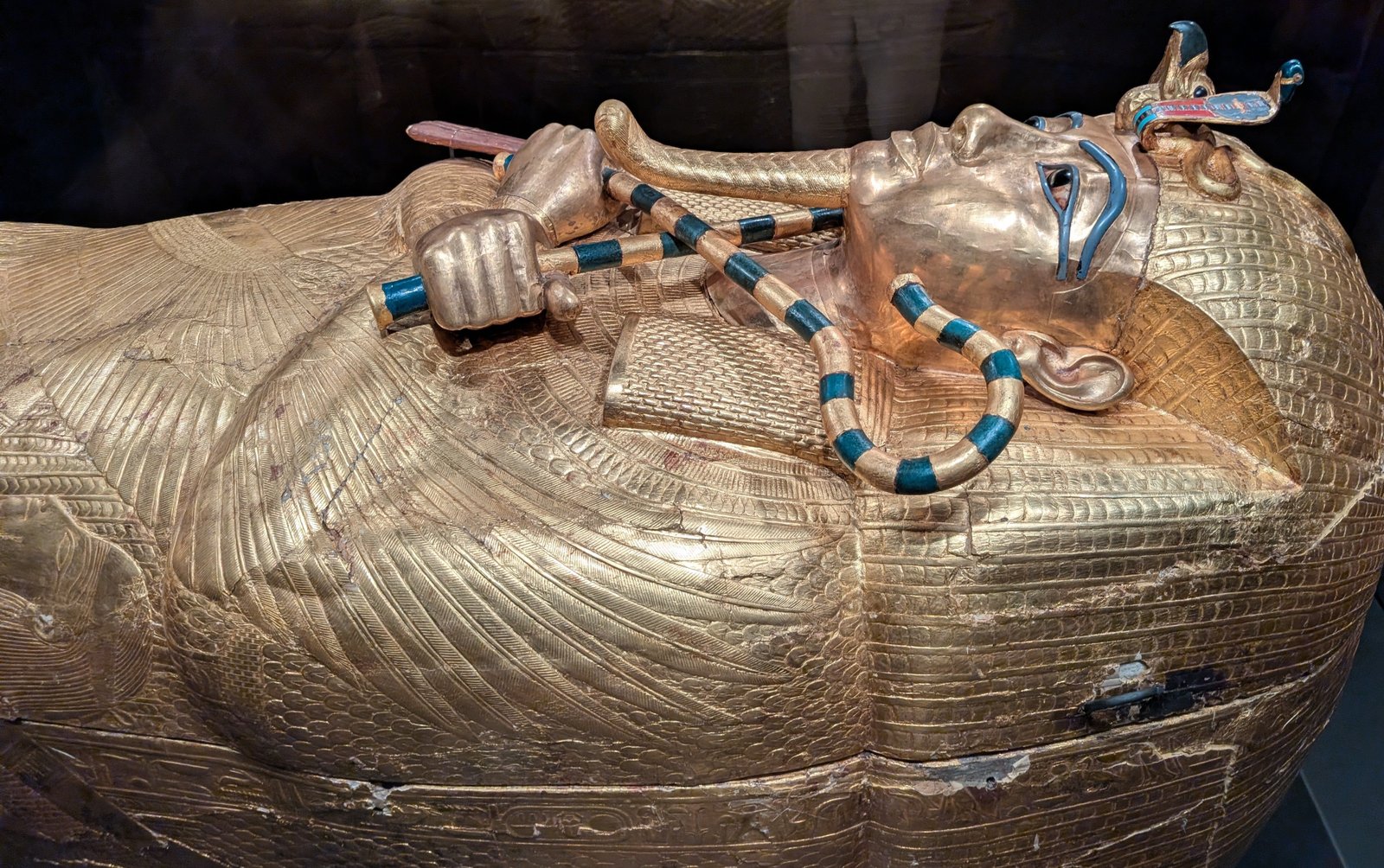 King Tutankhamun’s coffin