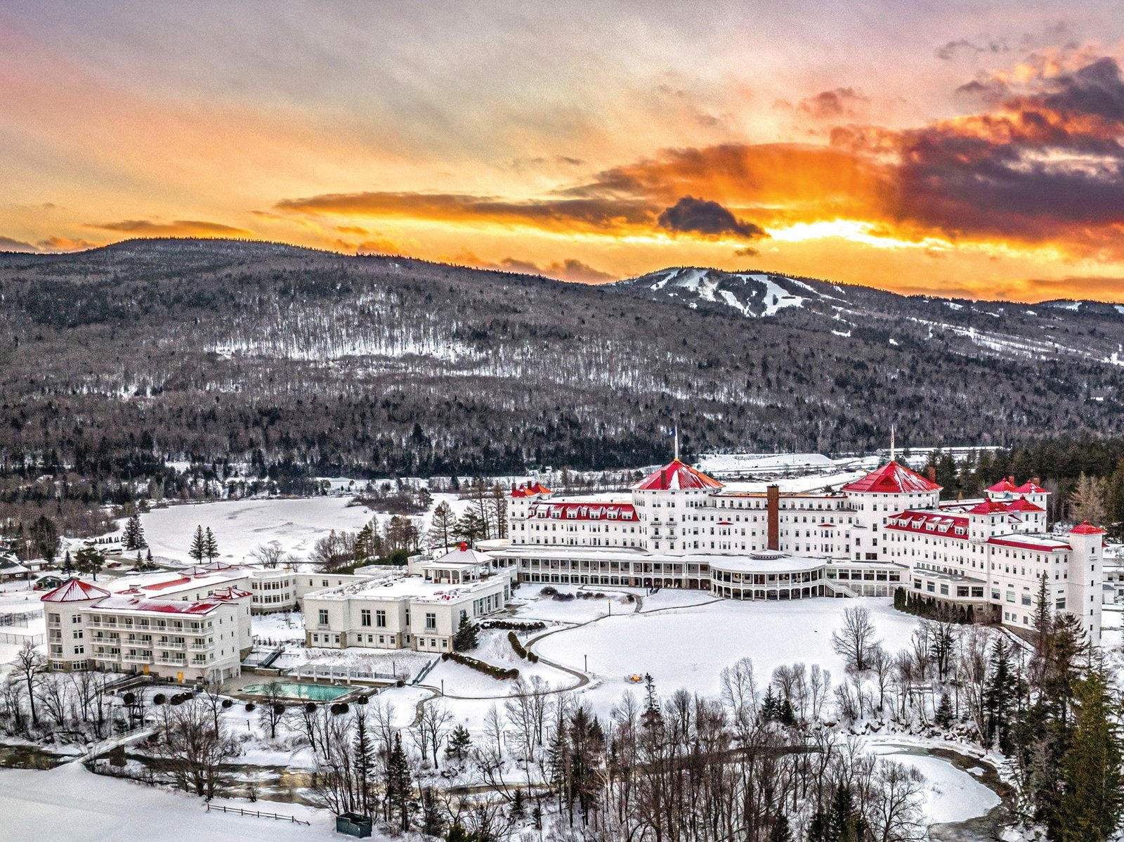 Omni Mount Washington Resort is a true grand dame hotel, with a roll call of famous past guests