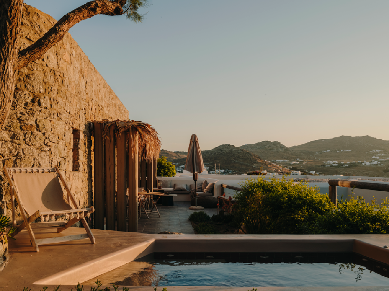 All-natural materials were used to build The Wild Hotel