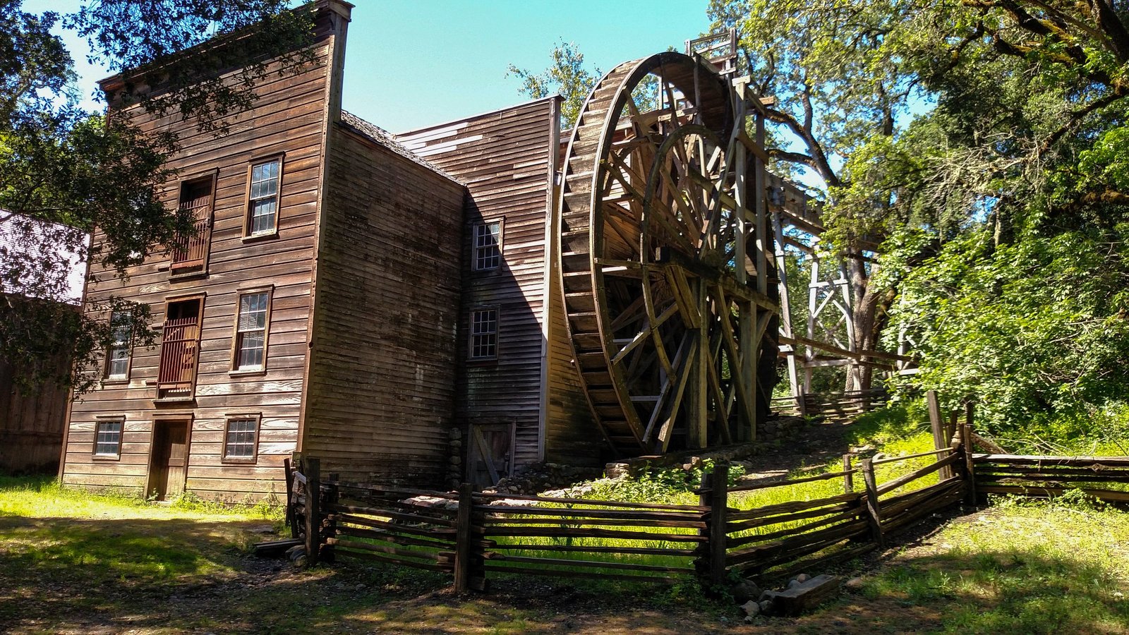 Bale Grist Mill State Historic Park offers a step back in time, to before the wine boom