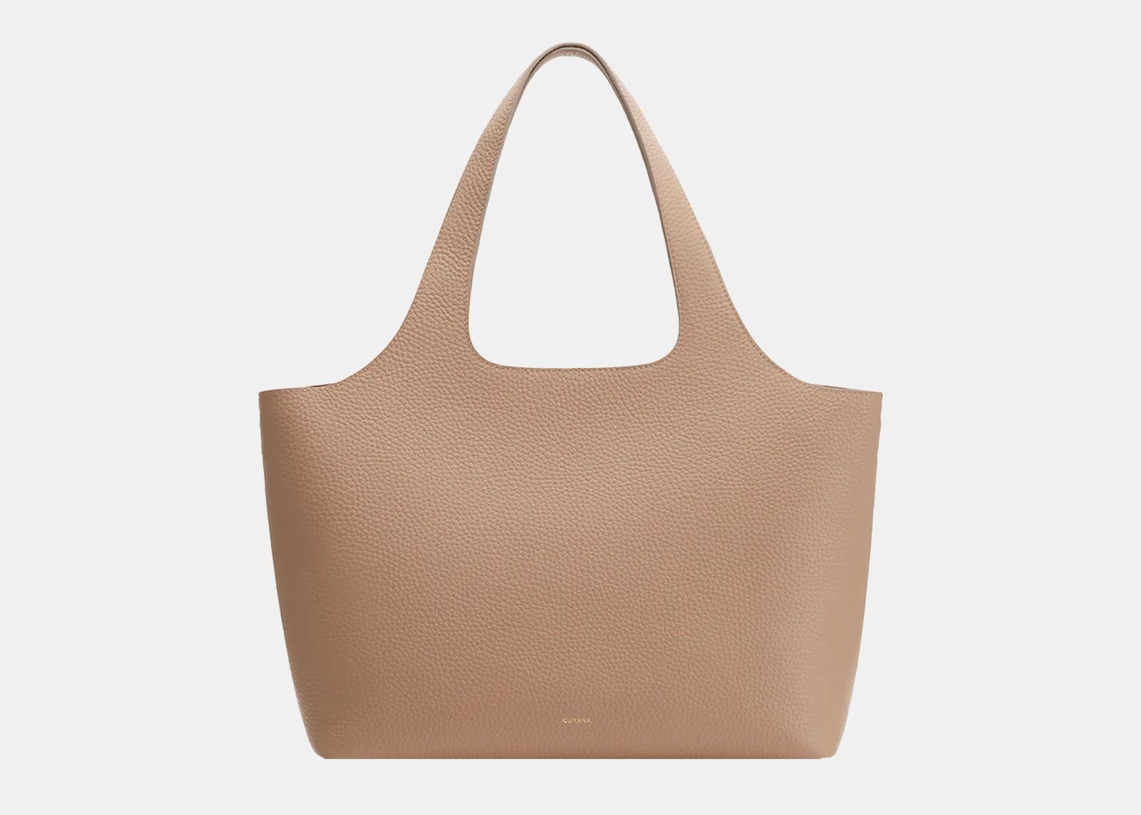 light tan leather bag