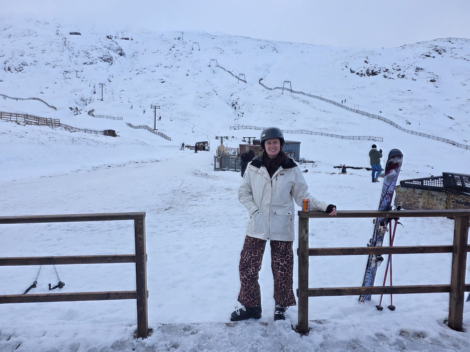 There’s a variety of runs to suit both beginners and experienced skiers