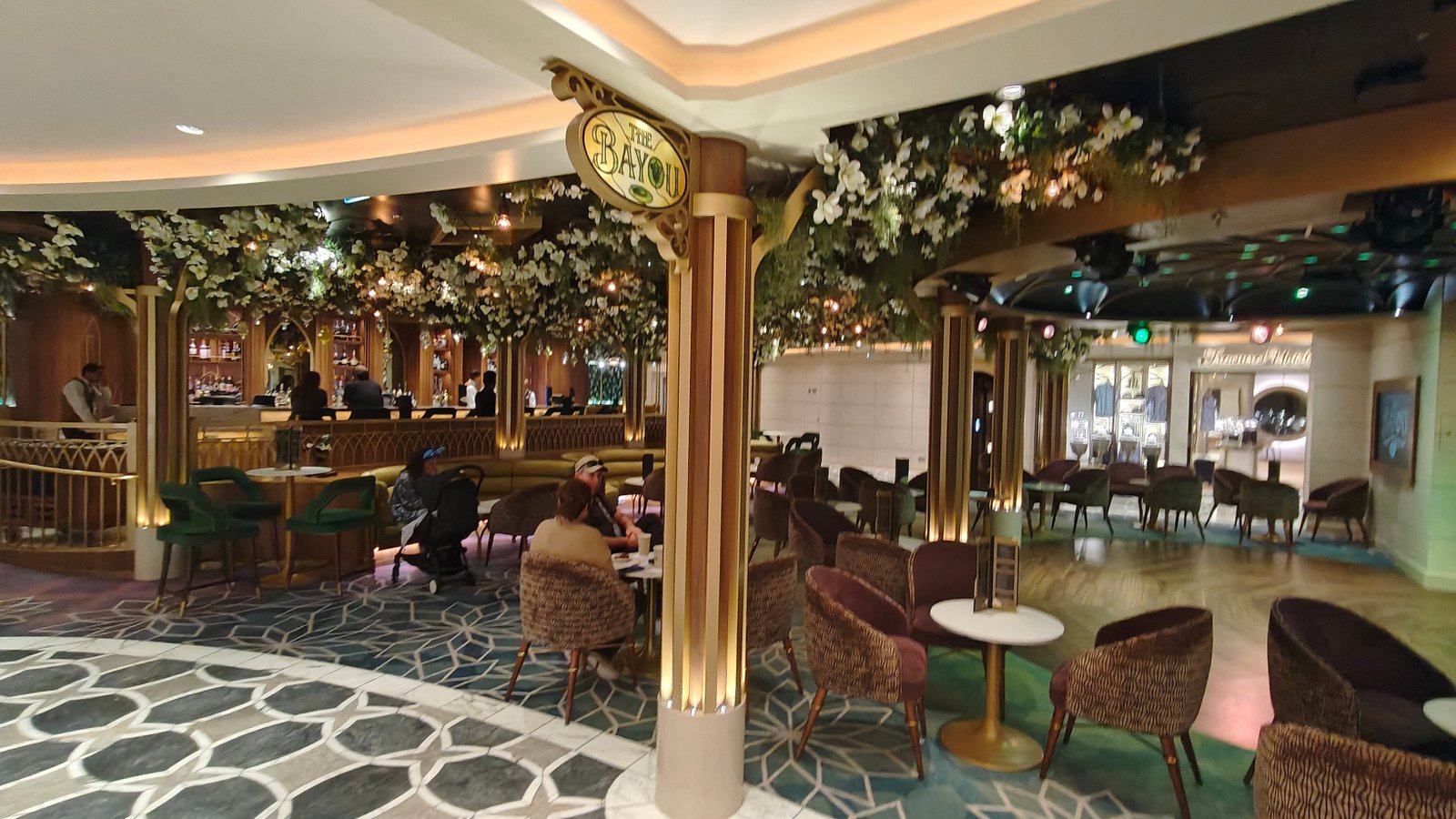 The Bayou aboard Disney Wish