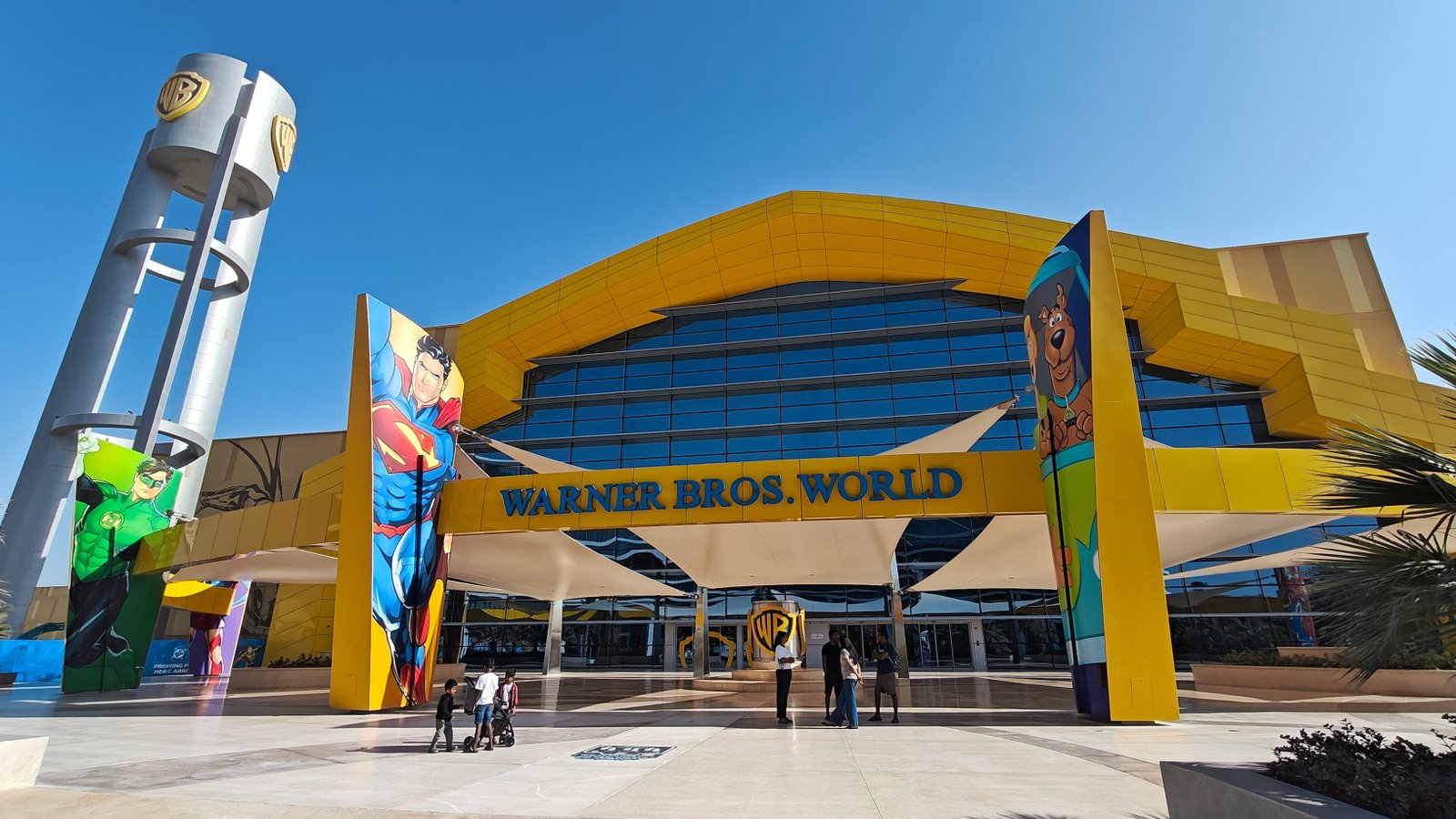 Warner Bros World on Yas Island, Abu Dhabi, provides a super day of family fun