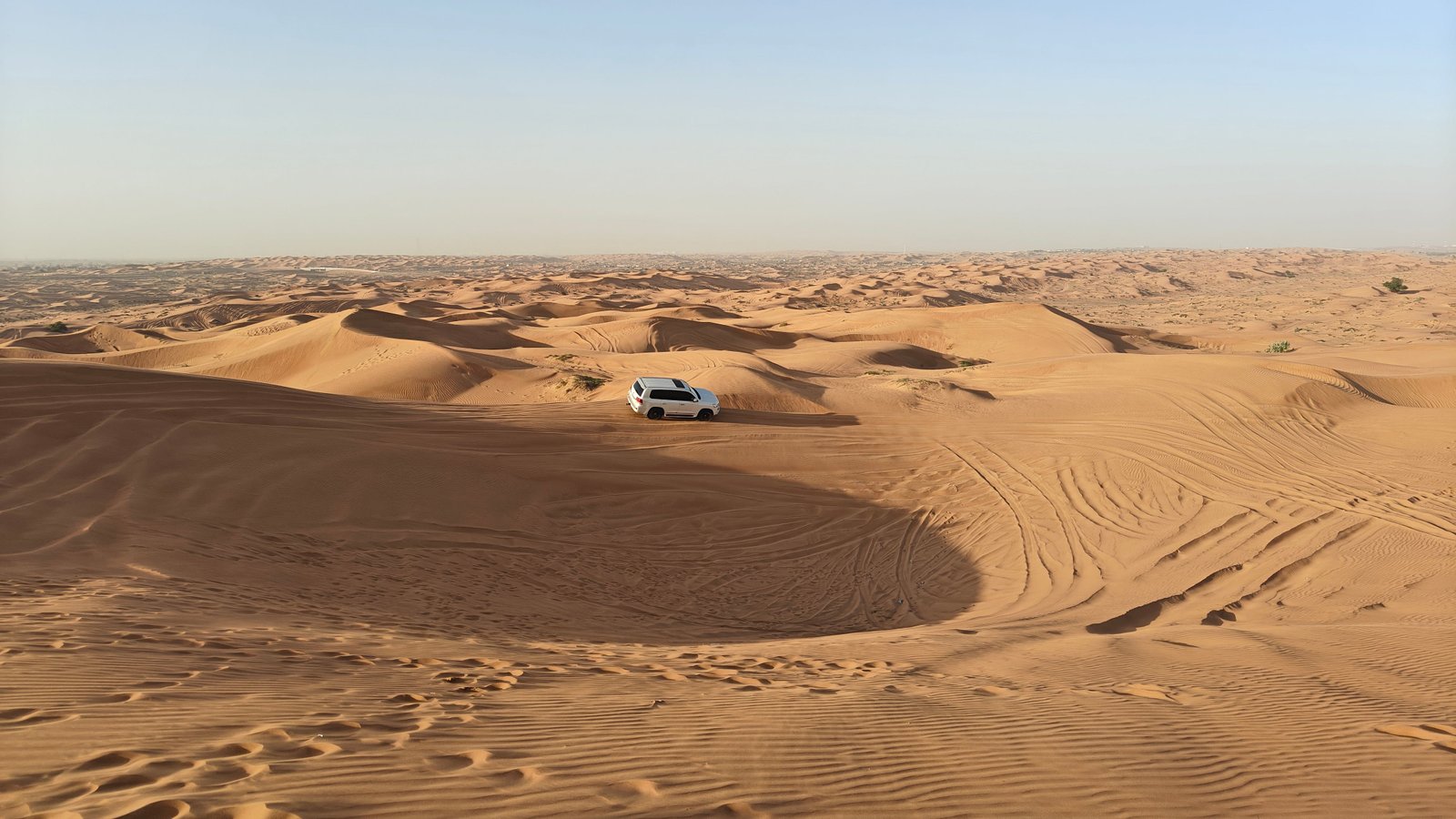 A desert safari in Ras Al-Khaimah felt like a car advert