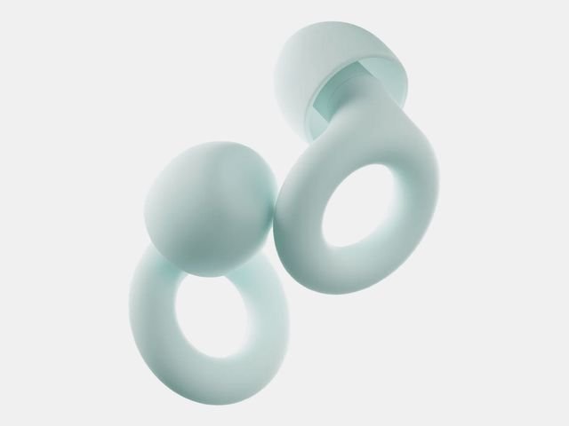 light blue earplugs