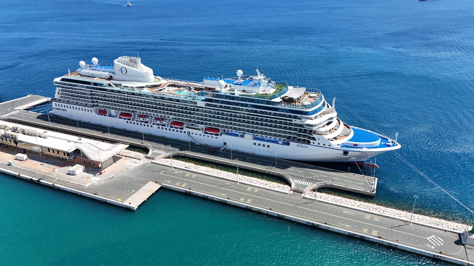 Oceania Allura had its virgin voyage from Italy, has sailed to Croatia, and is now home-porting in Miami