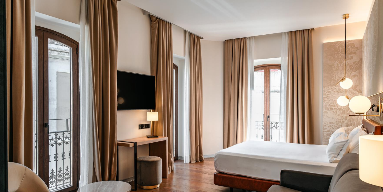 This hotel is one of only three in Seville with a Michelin key