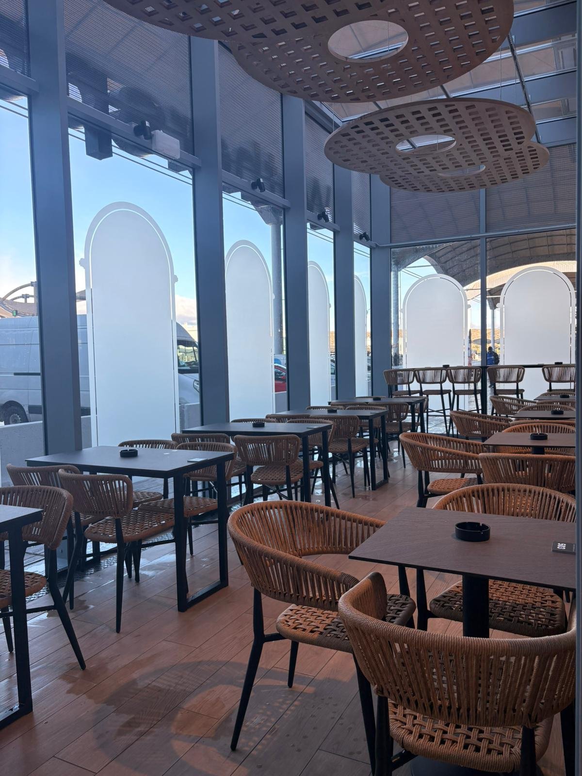 The pub also includes a terrace area