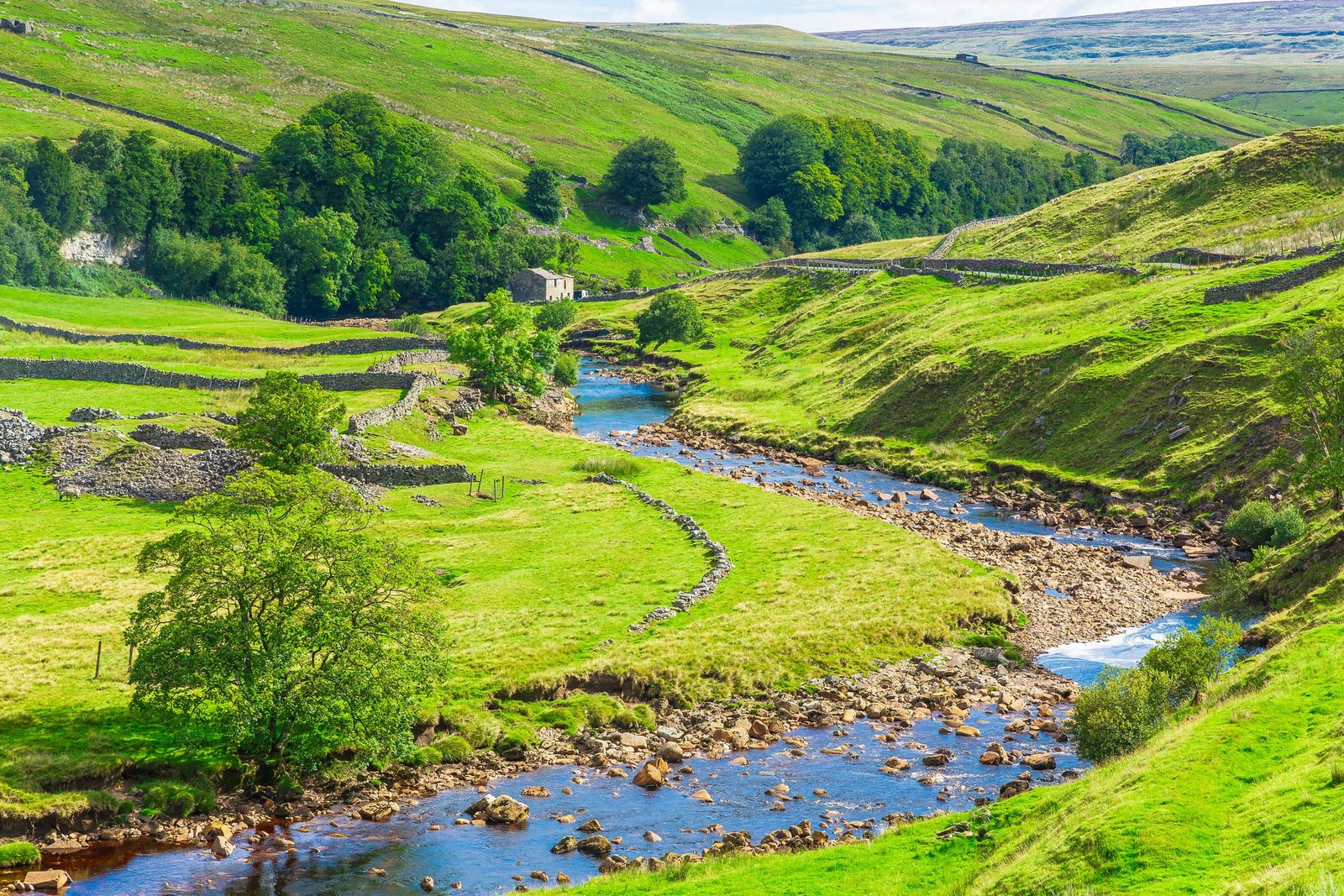 Swaledale served as the backdrop in some scenes