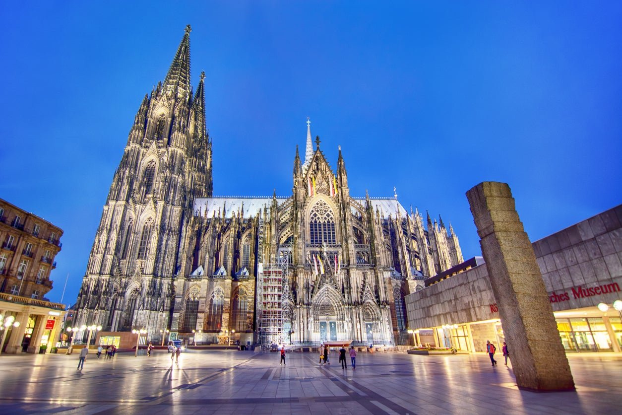 Cologne cathedral is the city’s Gothic core