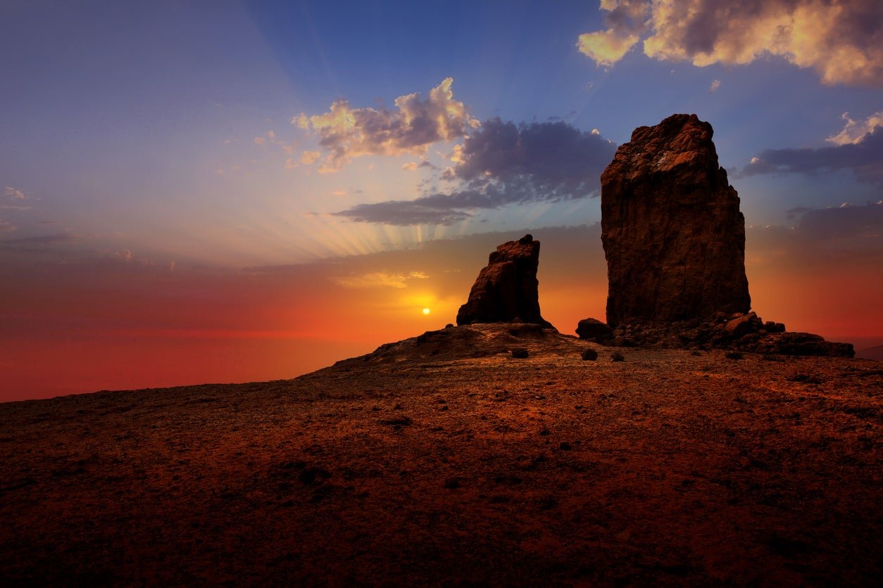 The Roque Nublo is estimated to be around four million years old