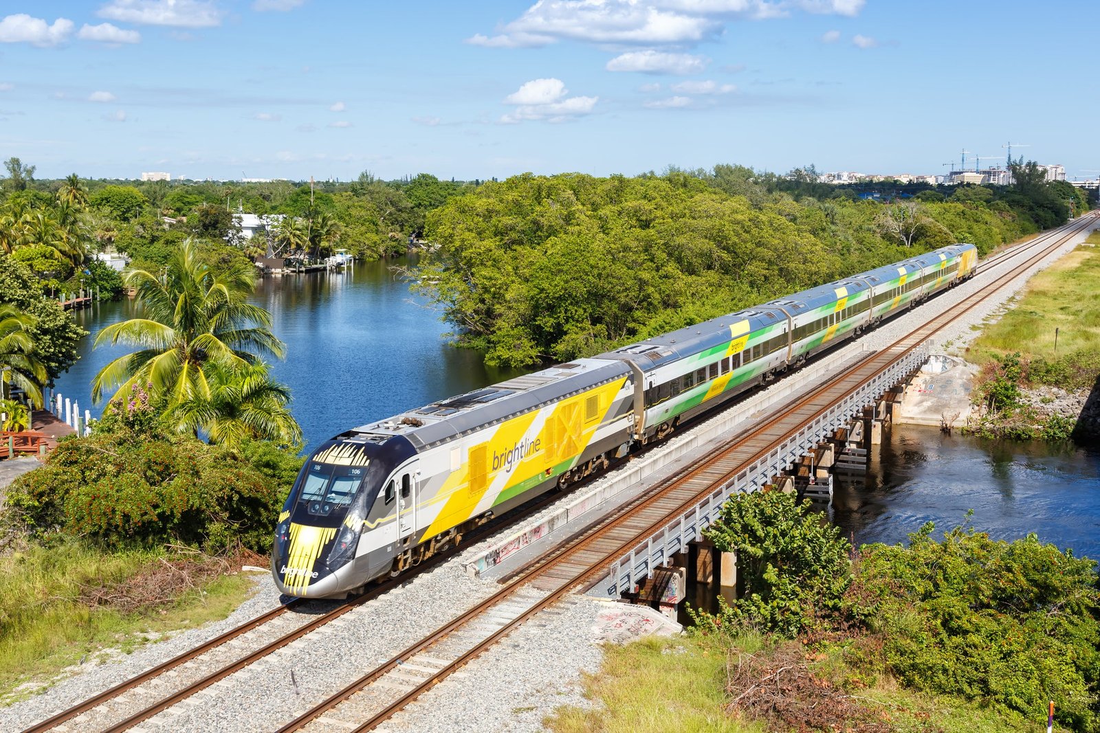 The Brightline train can whisk you from Fort Lauderdale to Miami in just 30 minutes
