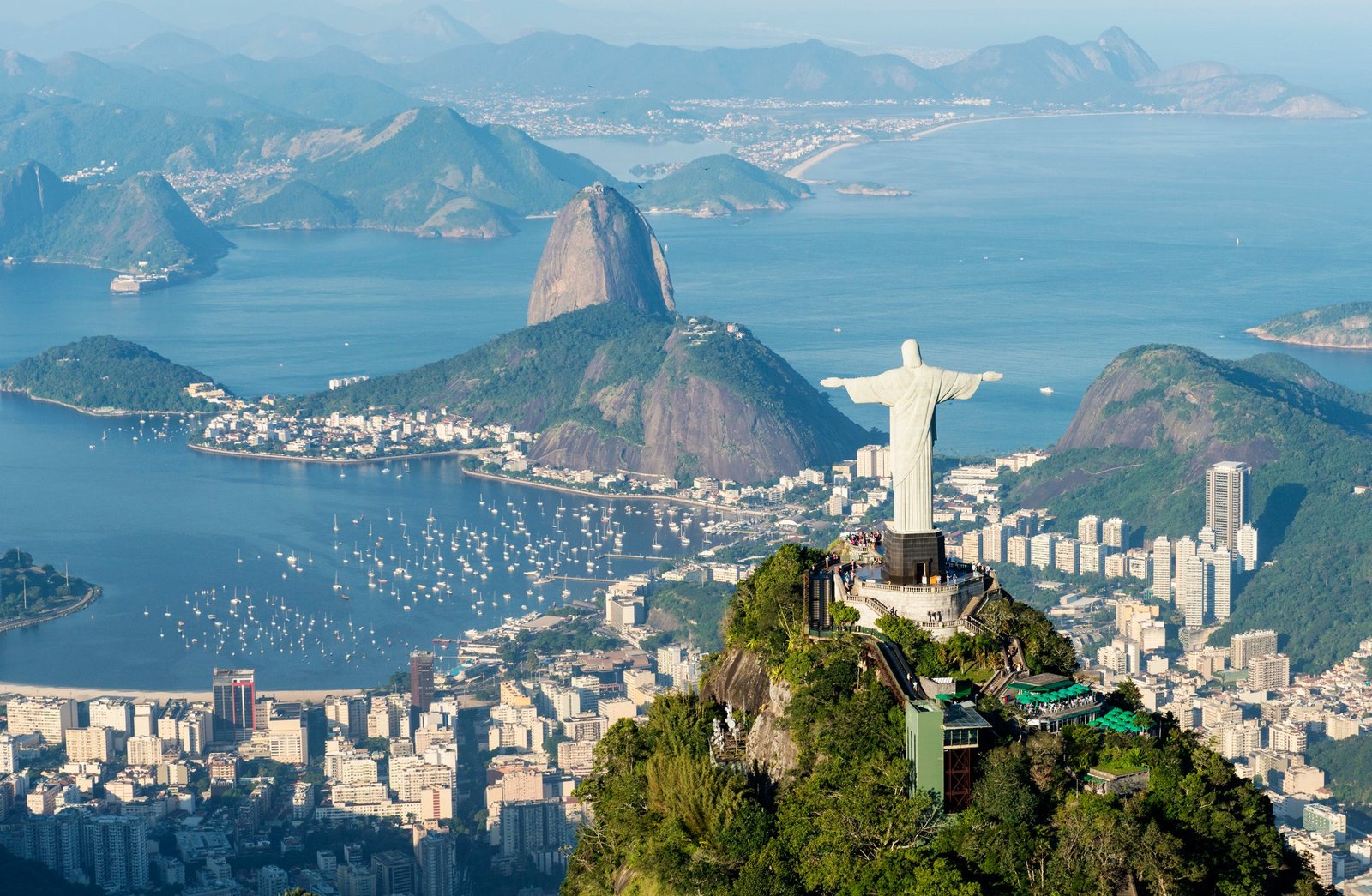 Summer ends in March in Rio, meaning an April visit will bring calmer temperatures