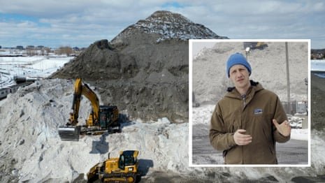 How Toronto's snow mountains hide a toxic secret – video