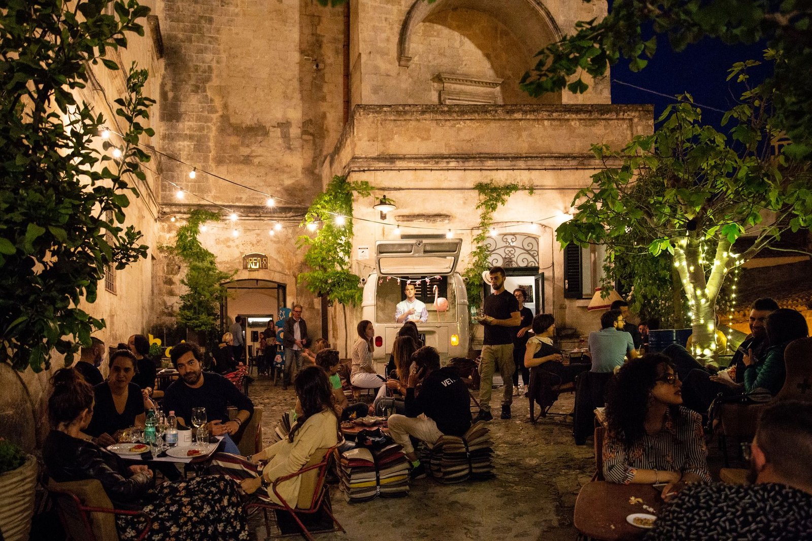 An evening will be spent at the bar Area 8