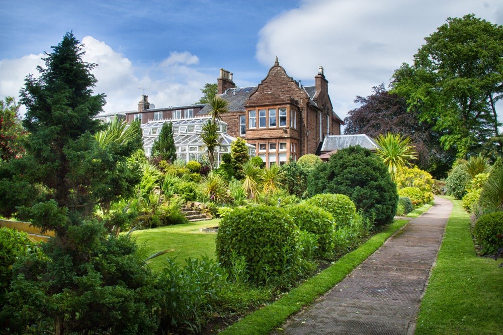 Auchrannie Resort comprises an original Victorian house adjoining a larger modern complex