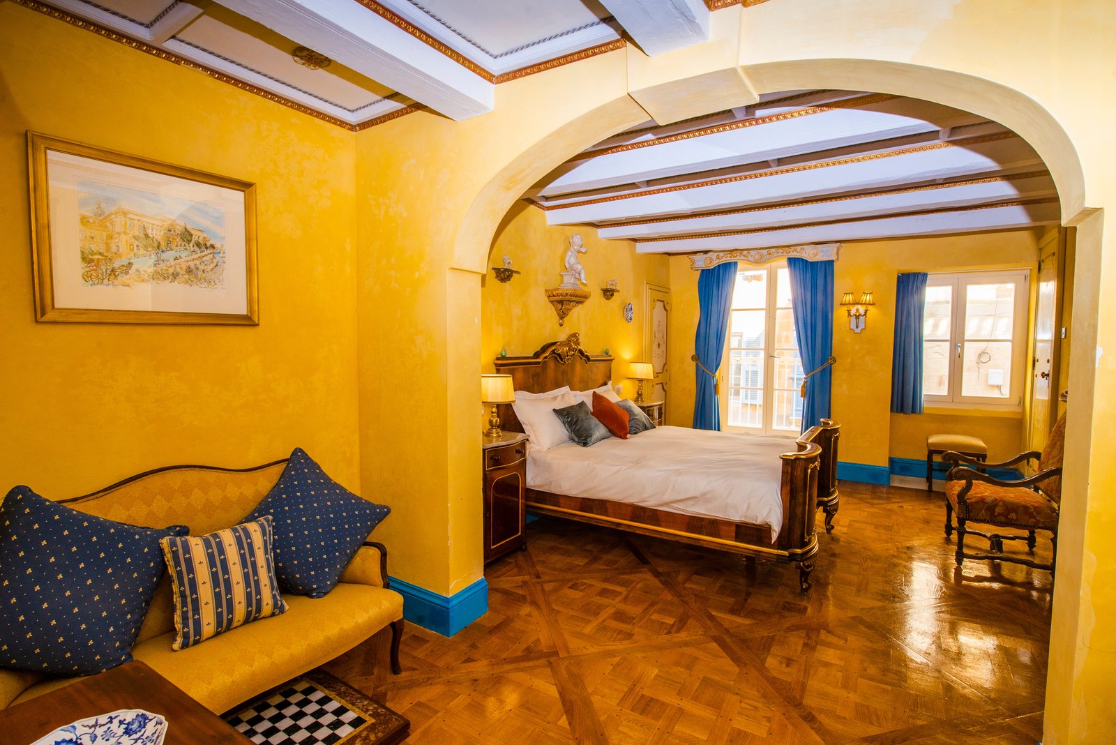 The whimsical and colourful Casa Rocca Piccola will make you feel at home