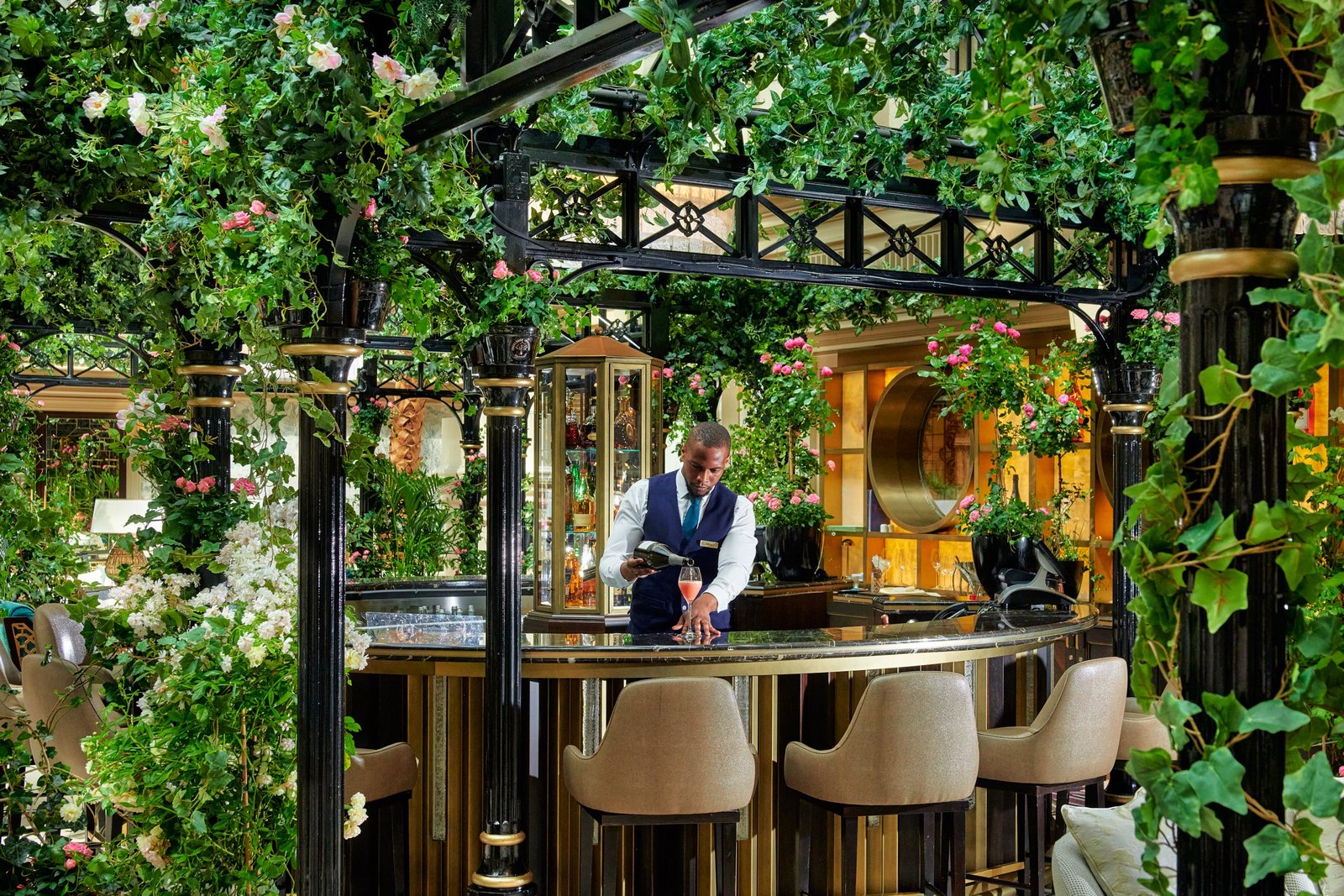 The Champagne Bar is the perfect place to take an Instagram picture