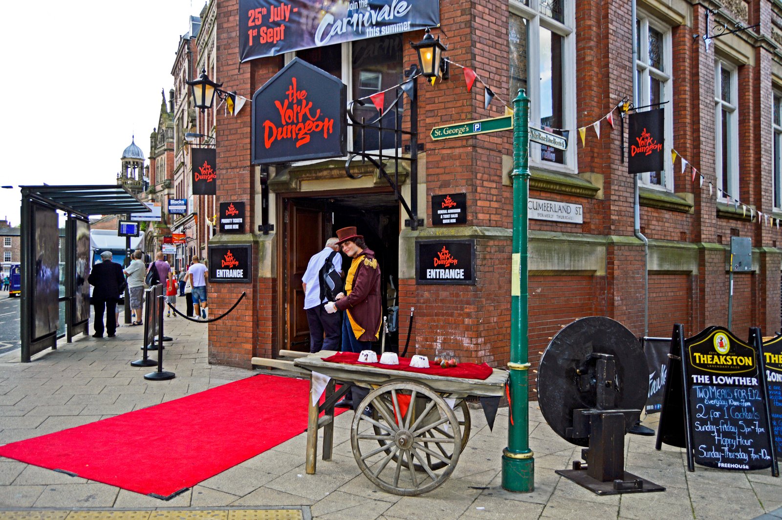 Swap chilly weather for chills at The York Dungeon