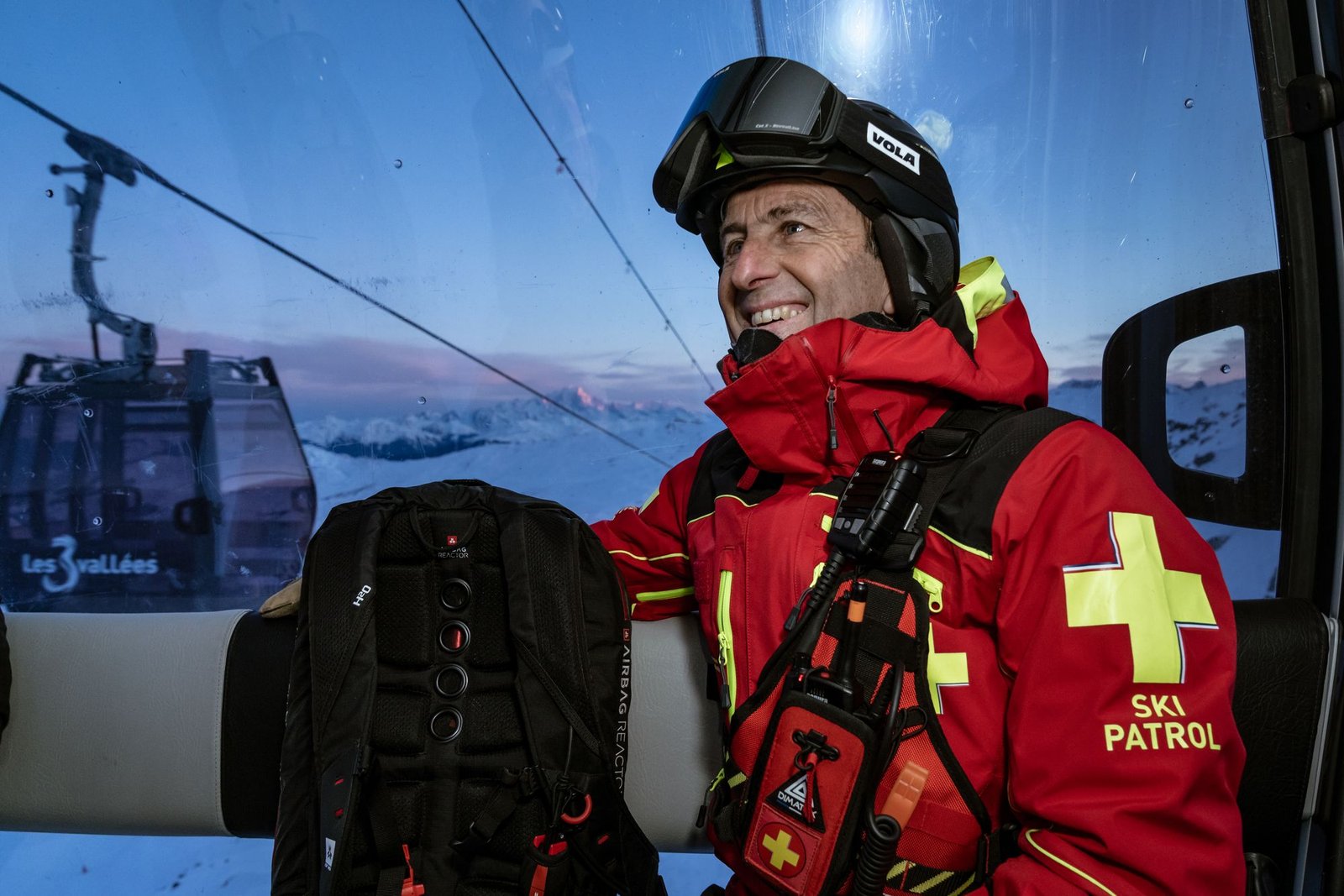 Les Menuires slope manager Gilles Roux-Mollard