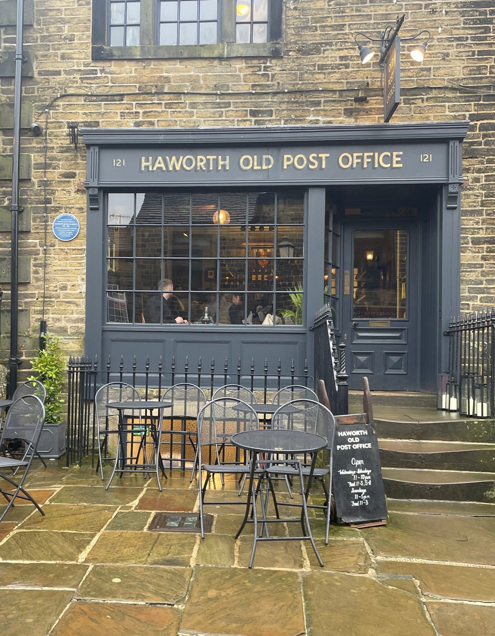 Haworth Old Post Office in Yorkshire, where the Brontë sisters once sent off their manuscripts to publishers