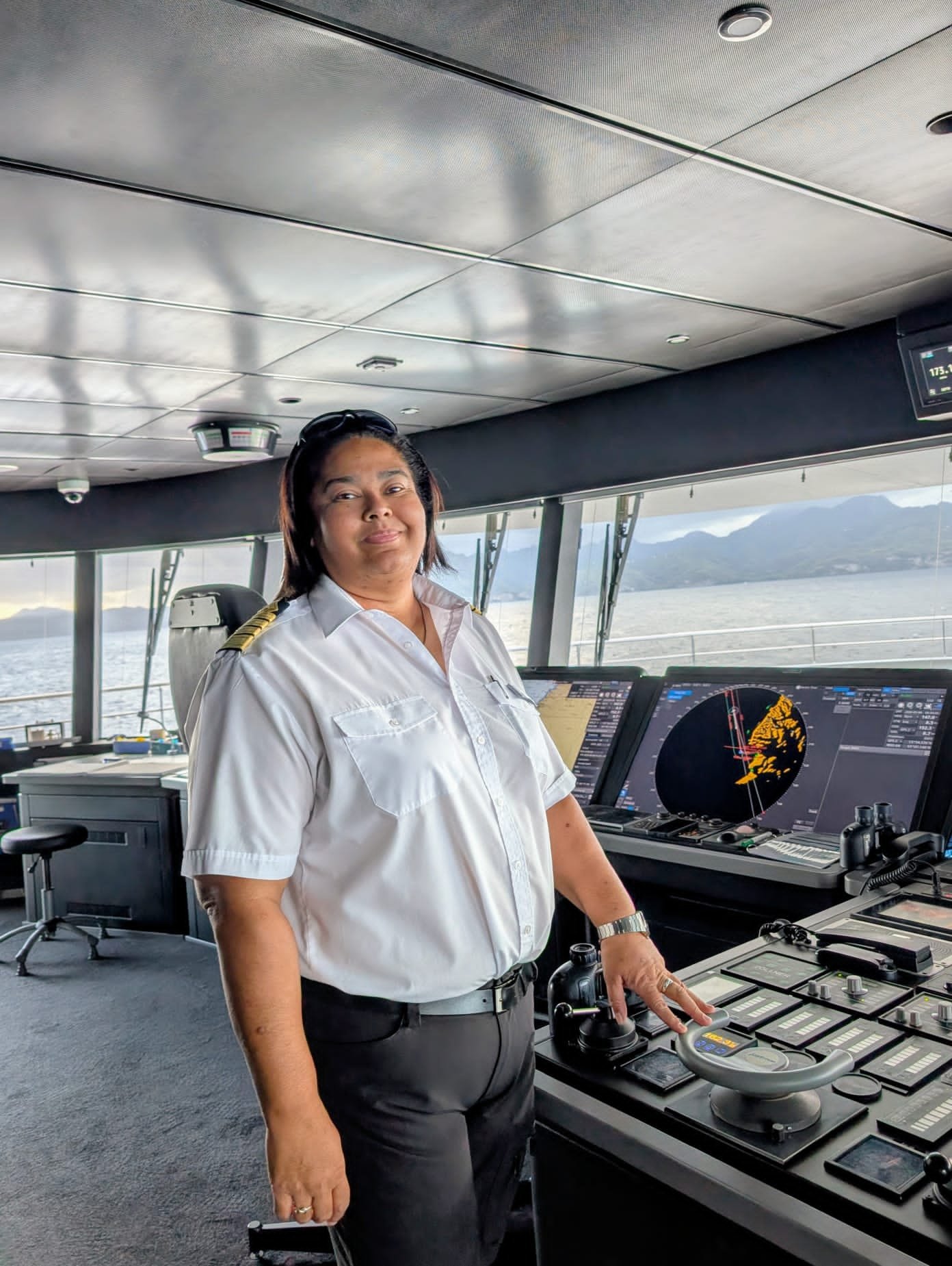 Captain Belinda Bennett was the first black female cruise ship captain