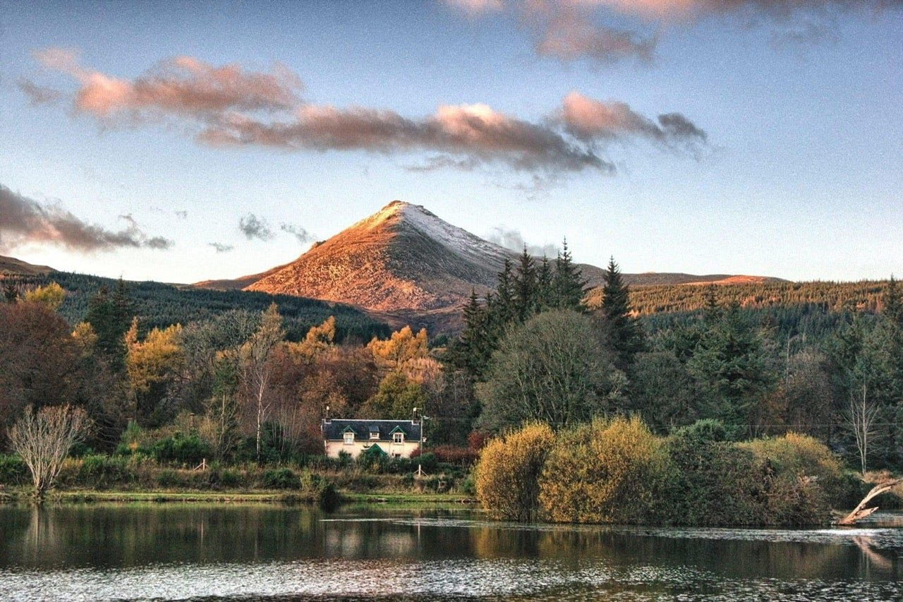 Arran’s dramatic landscape framing Mossend