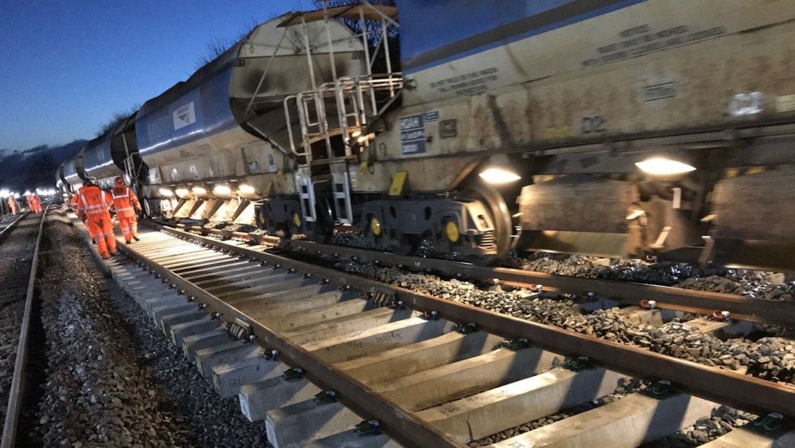 On track: Network Rail engineering work