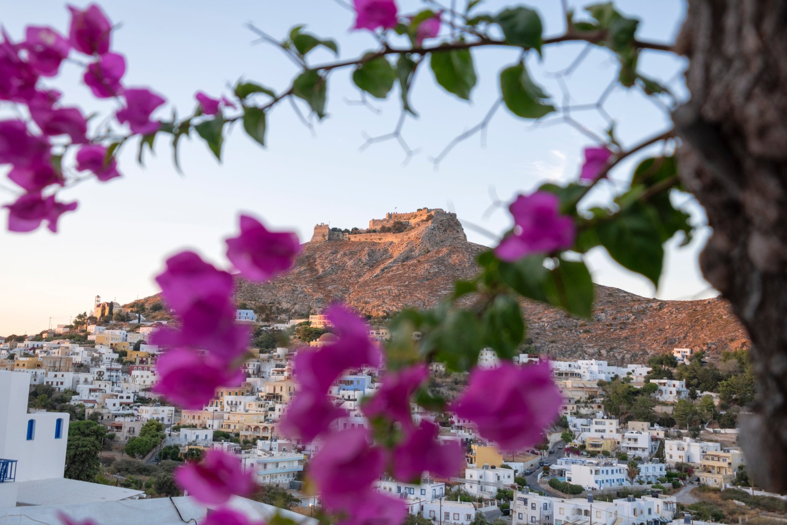 Pandeli Castle in Leros dates to Byzantine times