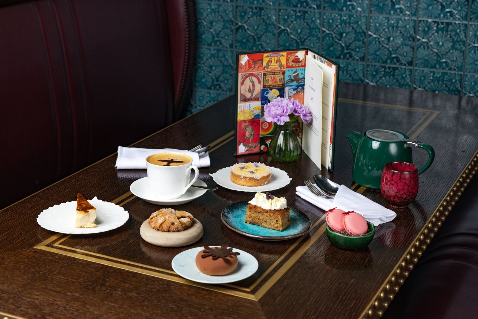 Sit down for a Japanese-inspired afternoon tea at Beaverbrook Town House