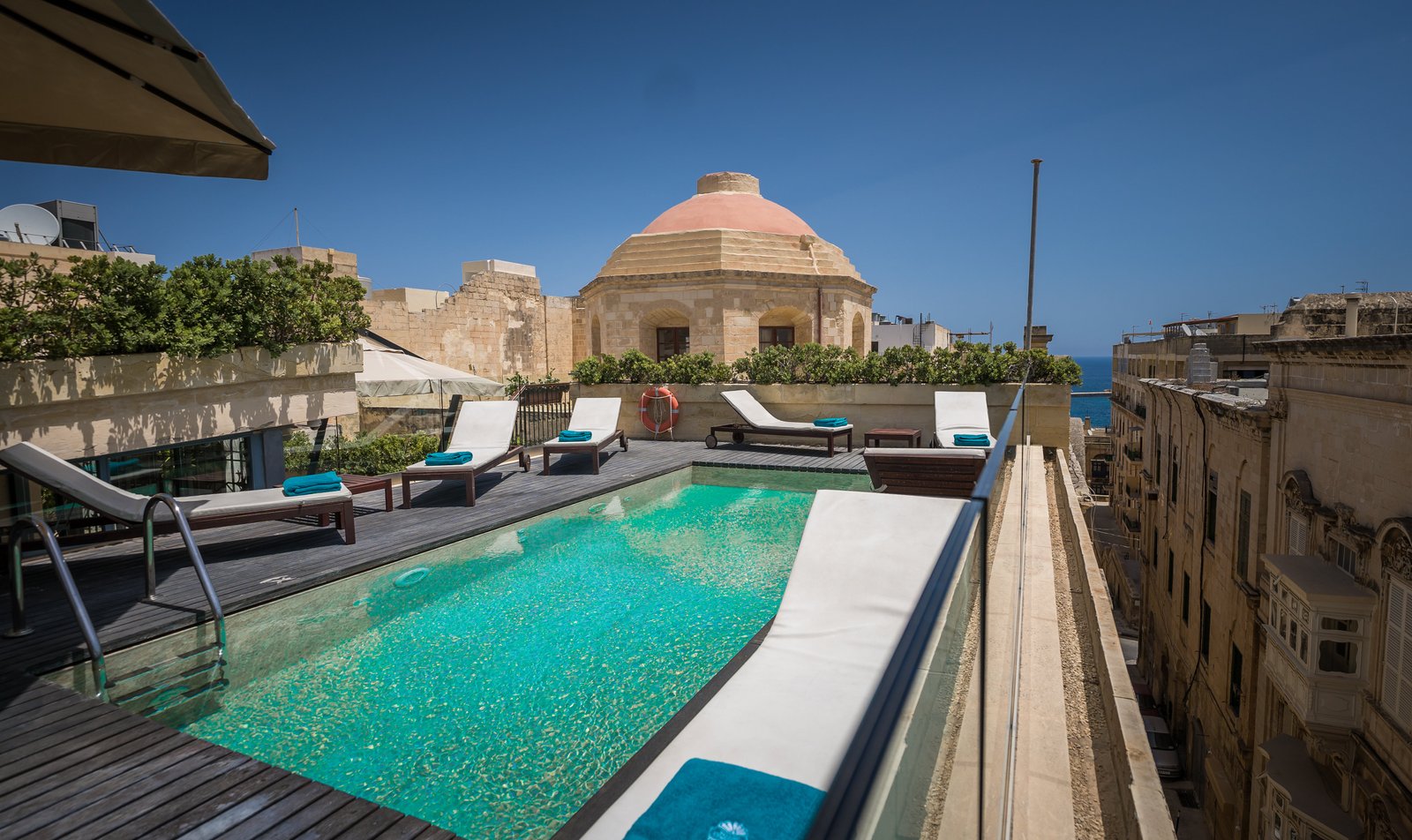 Palazzo Consiglia offers an intimate stay at its 13-room boutique hotel