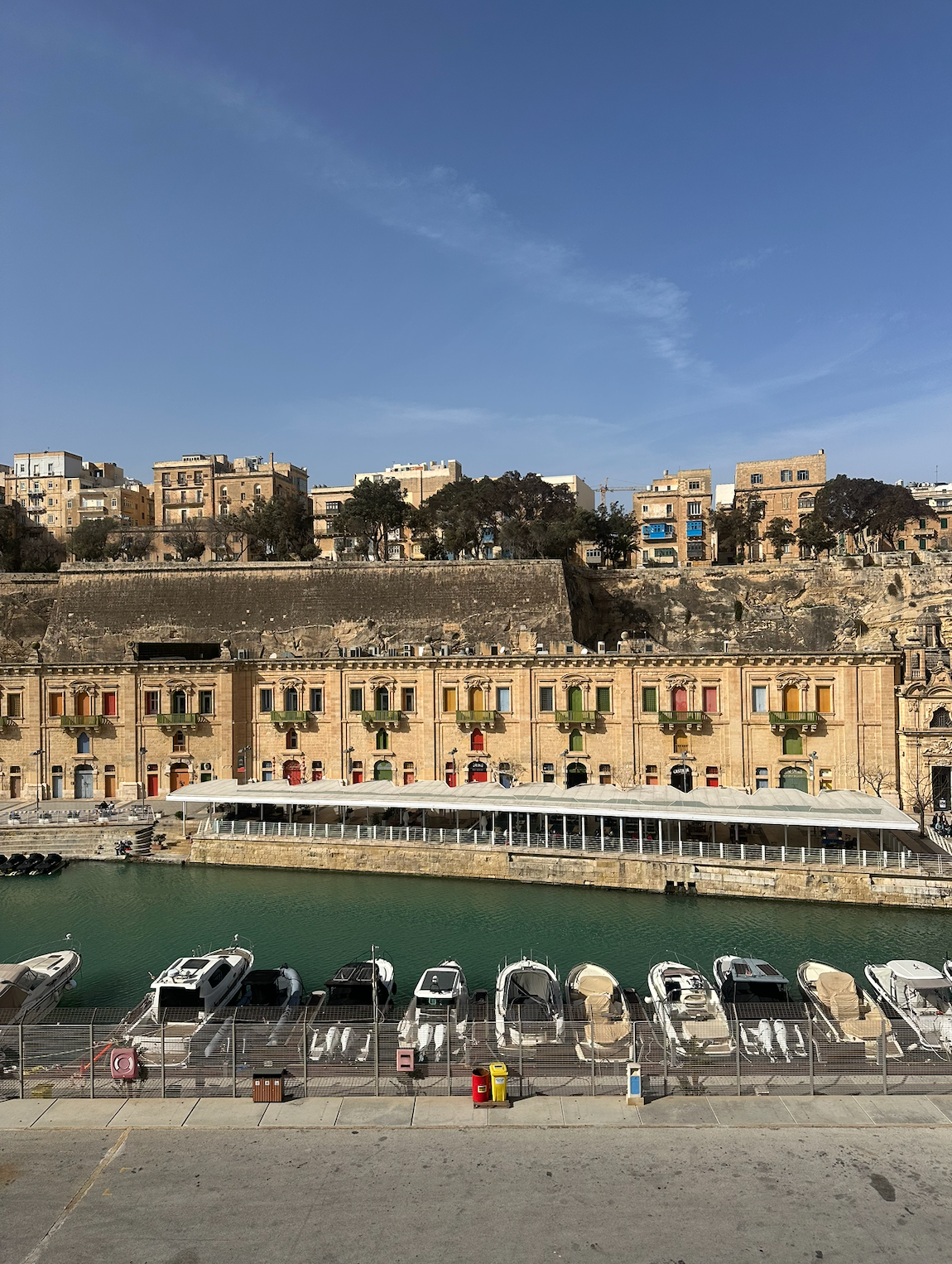 Valletta’s rainbow-doored boathouses