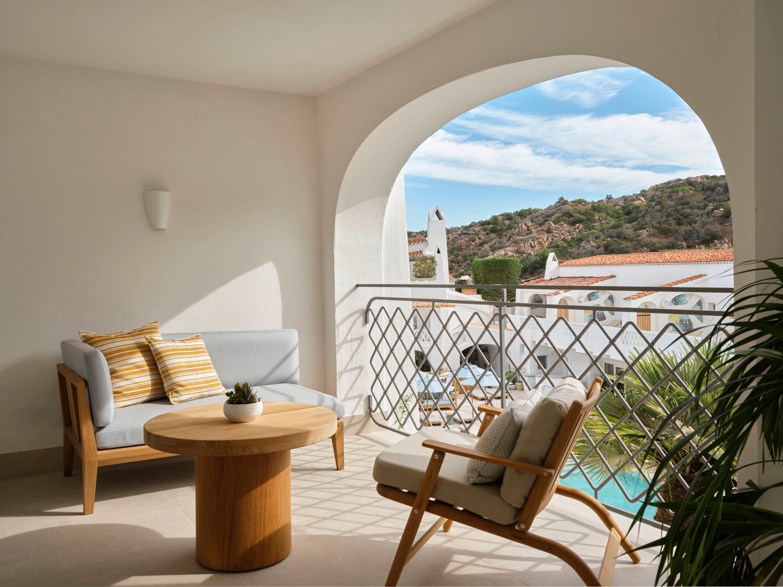 Some rooms are accompanied by sunny balconies