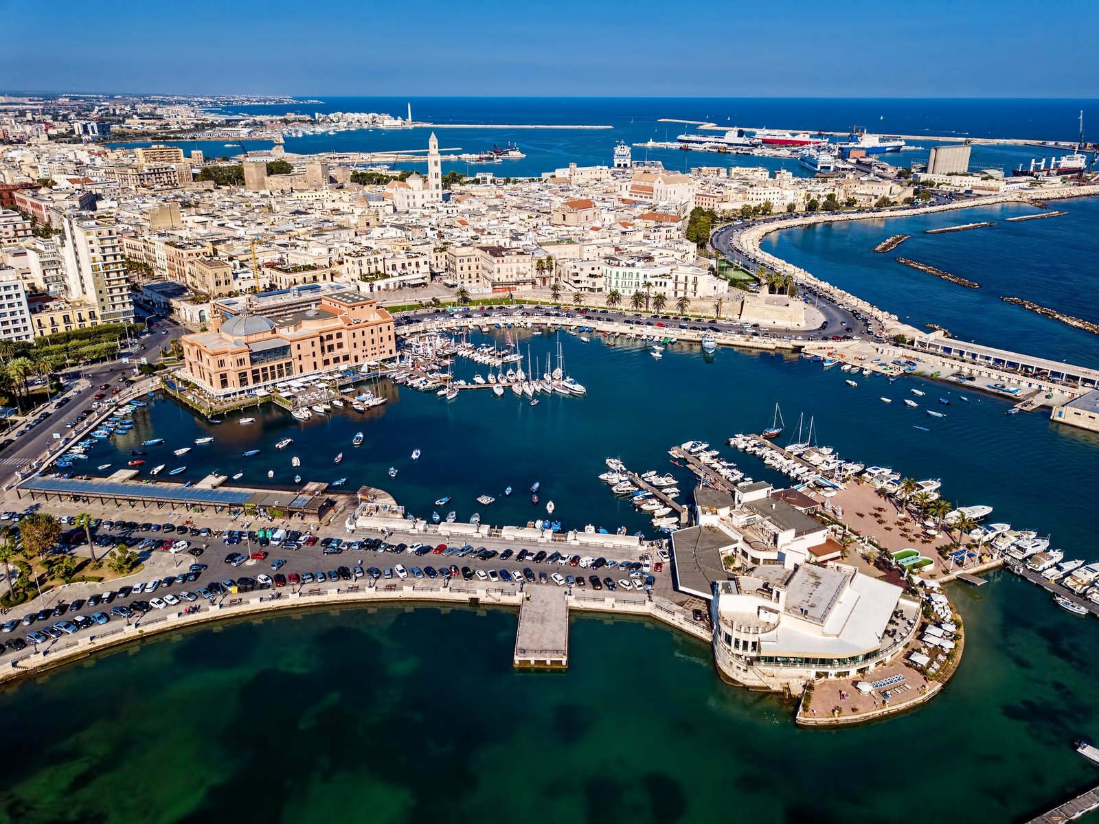 Bari is the gateway to the Puglia region, which is peppered with beautiful hilltop towns