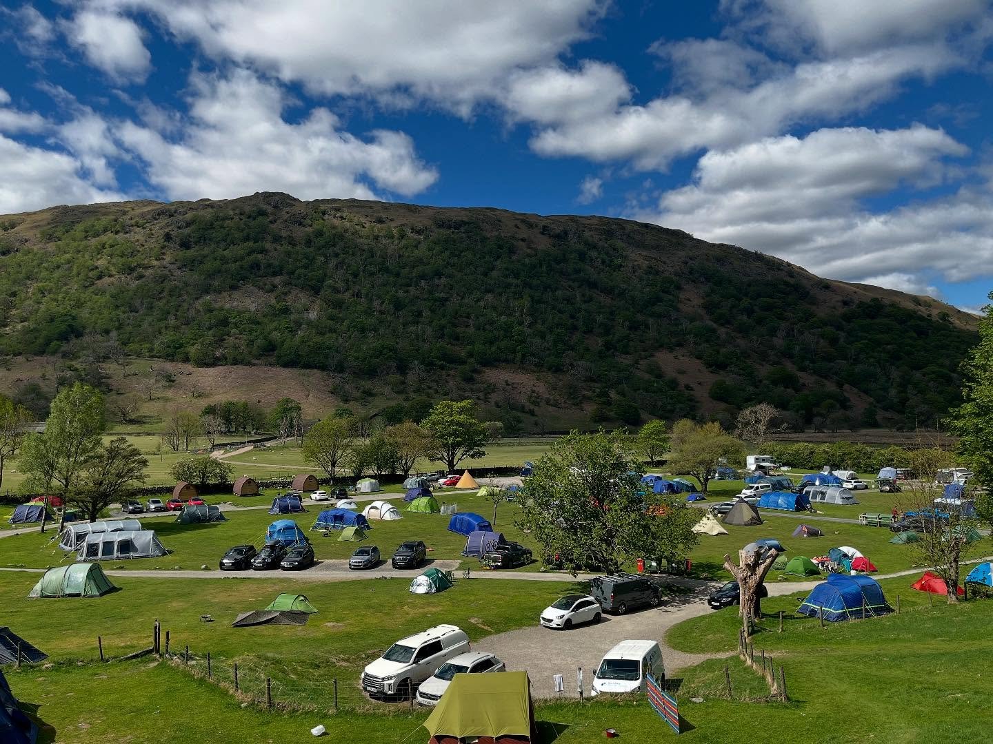 Sykeside Camping Park boasts its own pub