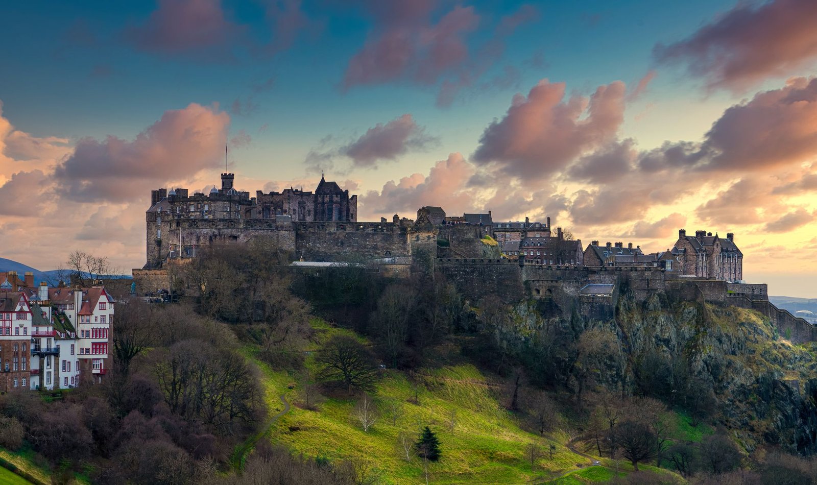 The UK scored two top-five entries: Edinburgh, pictured, in third and London in fourth
