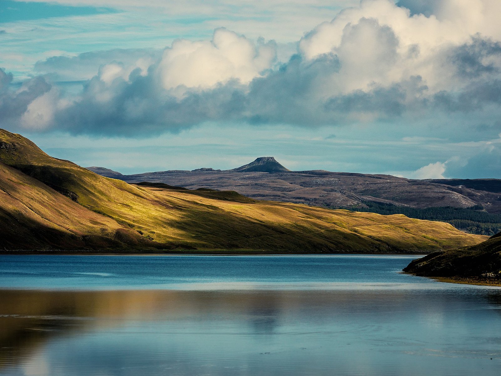 The lake is part of the Loch Lomond and The Trossachs National Park