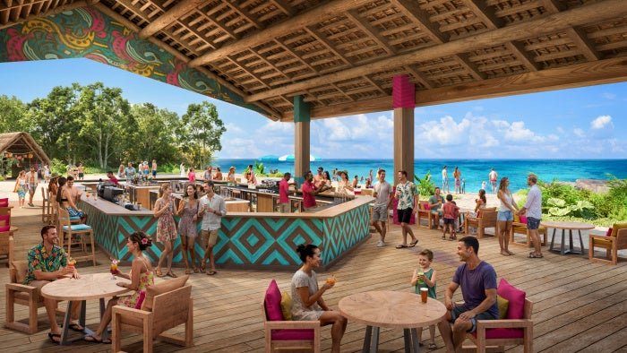 Guests will have a choice of 10 bars and plenty of areas to eat and drink