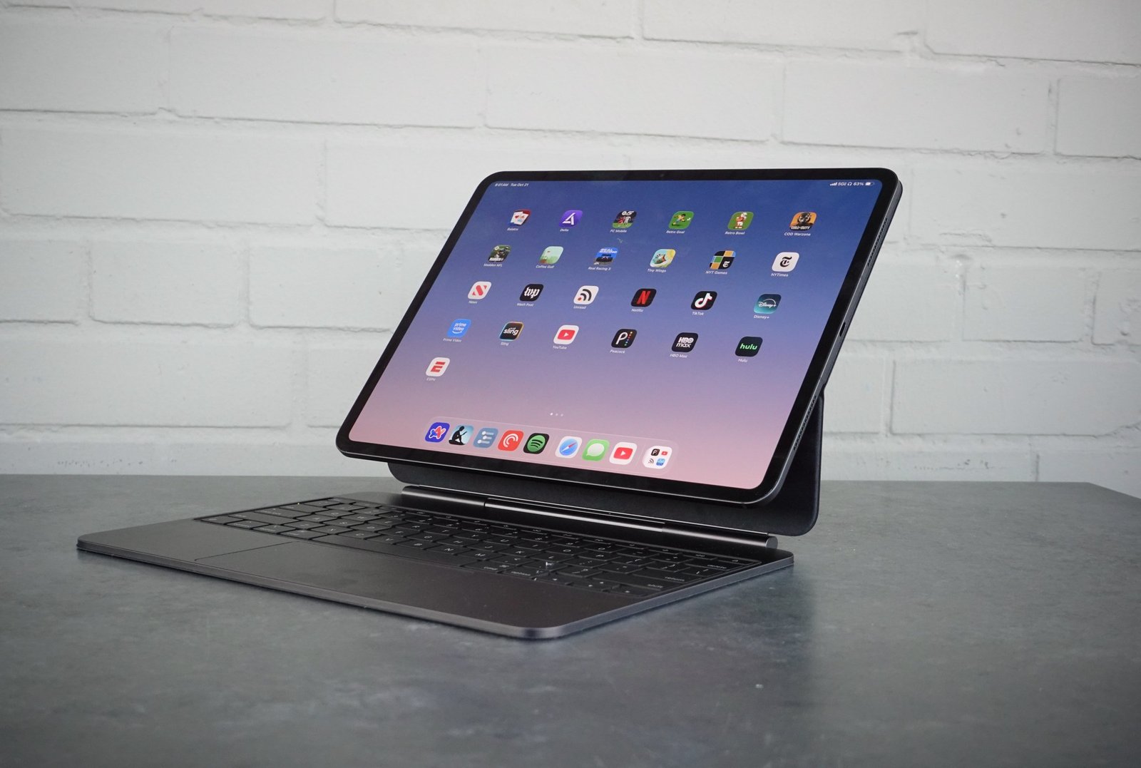 A photo of the M5 iPad Pro.