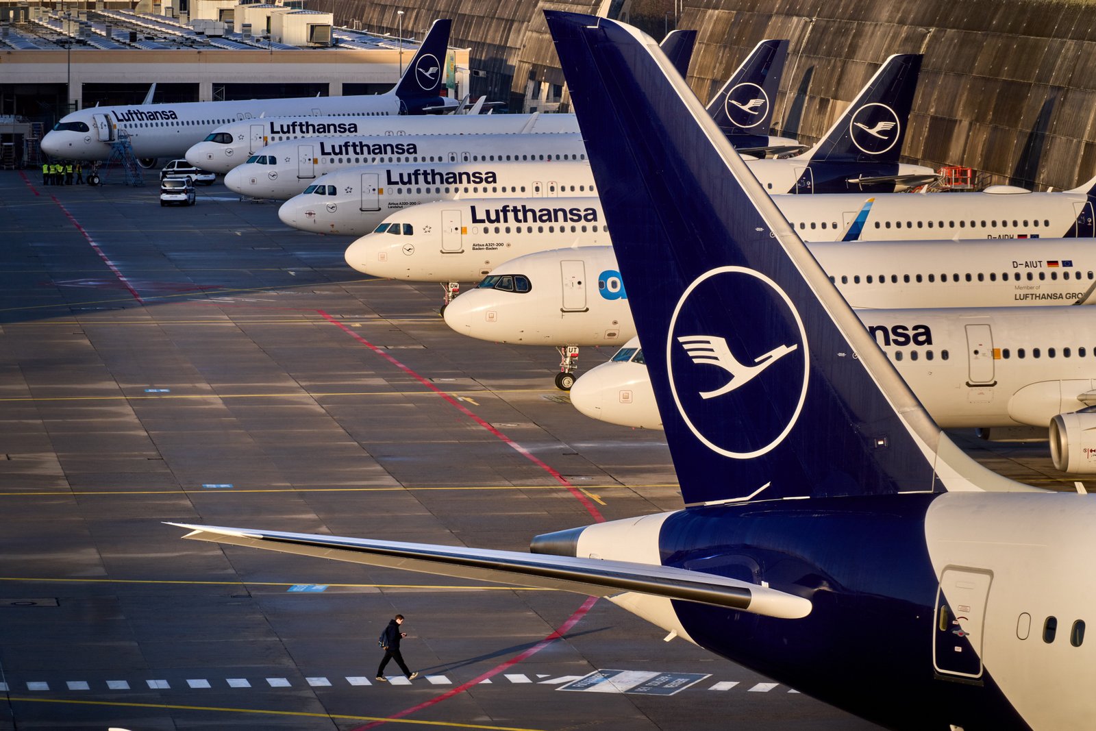 Lufthansa said it would ground 27 planes servicing its short-haul CityLine subsidiary.