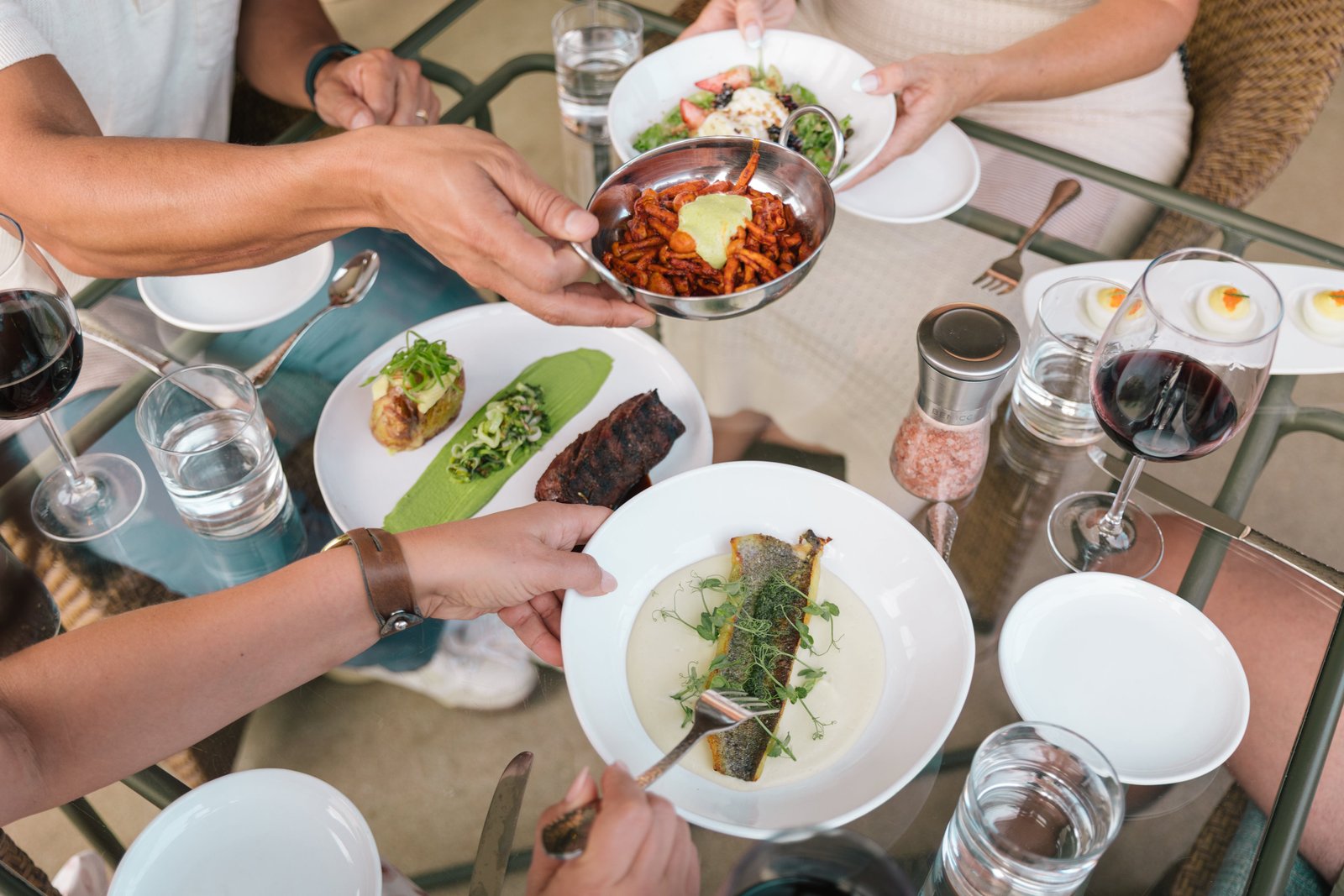 The resort serves healthy and flavourful food