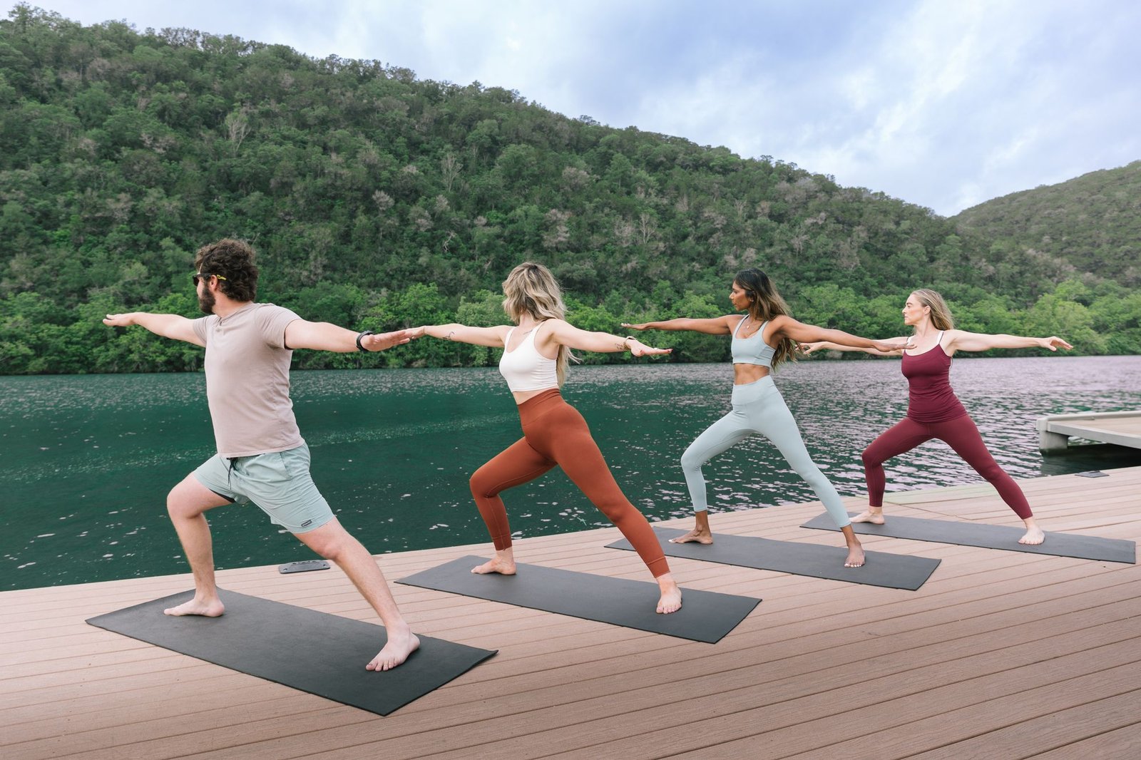 A yoga class is one of the many activities available on the hotel’s all-inclusive activities schedule