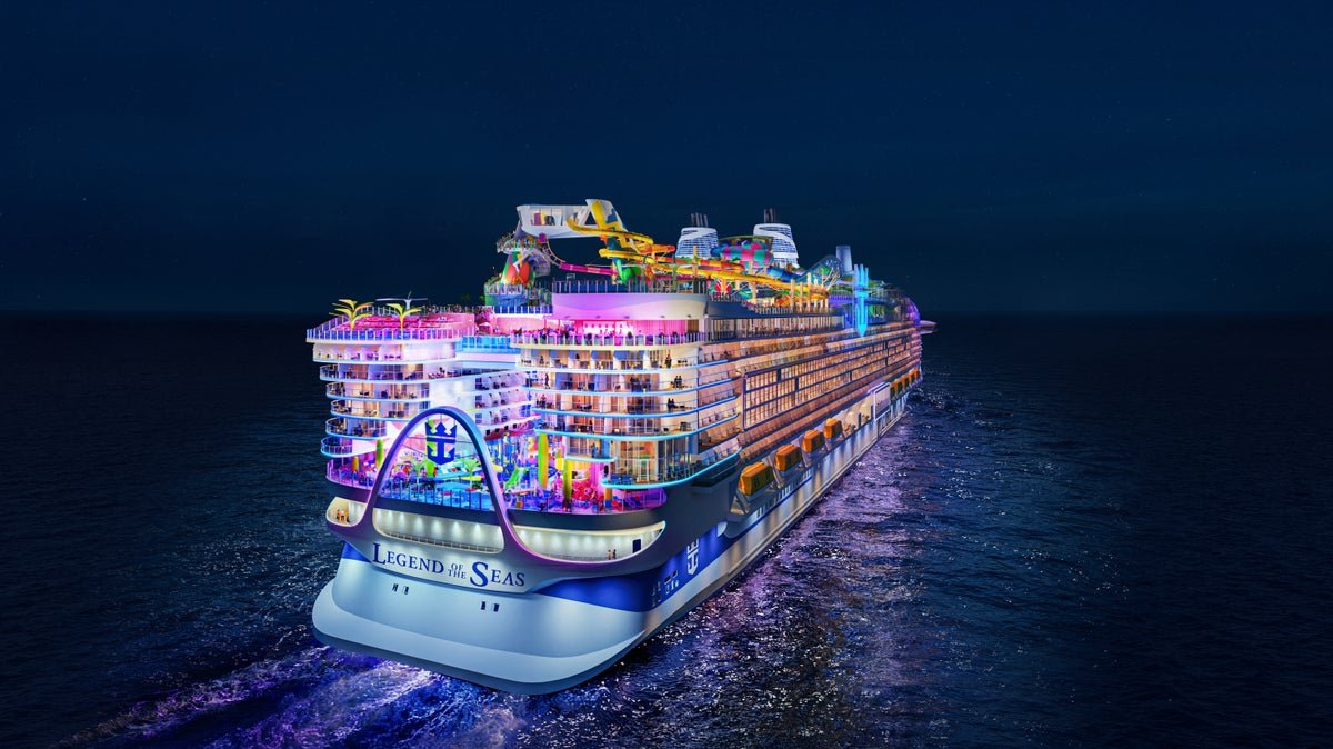 Legend of the Seas will be the first Icon class ship to launch in Europe