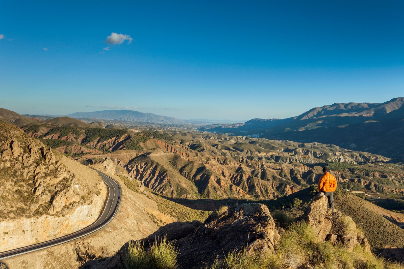 Afternoon in Sierra Nevada mountains, Andalusia, Spain