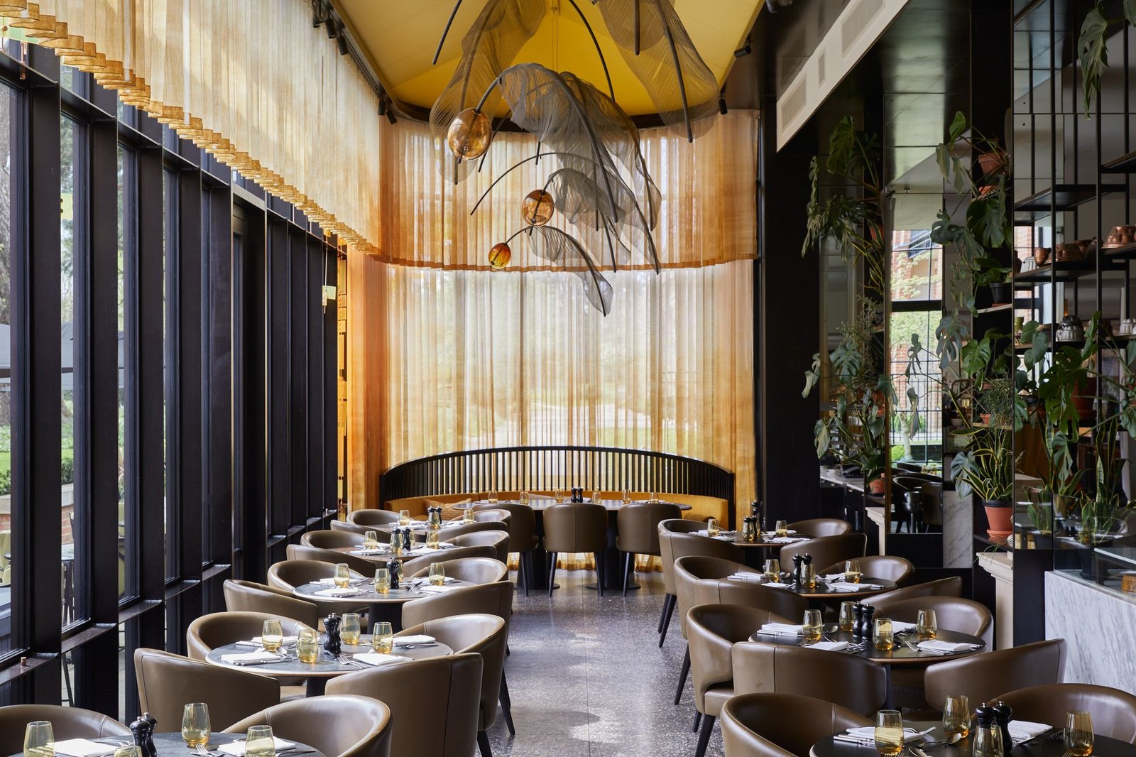 The Glasshouse restaurant at The Grove