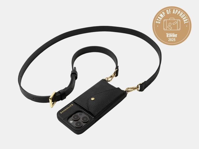 black crossbody phone wallet sling