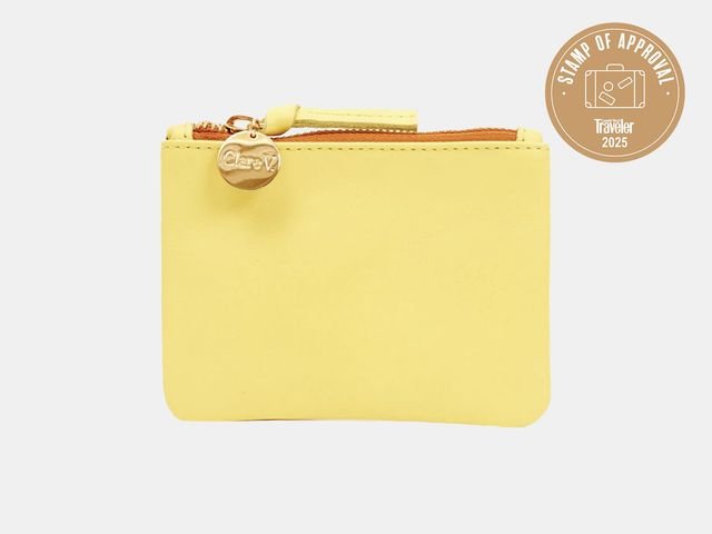 yellow wallet