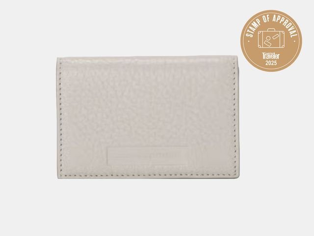 beige wallet