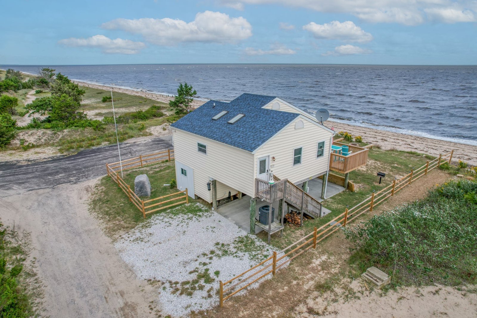 This beach home is perfect for Atlantic Ocean sunrises and sunsets